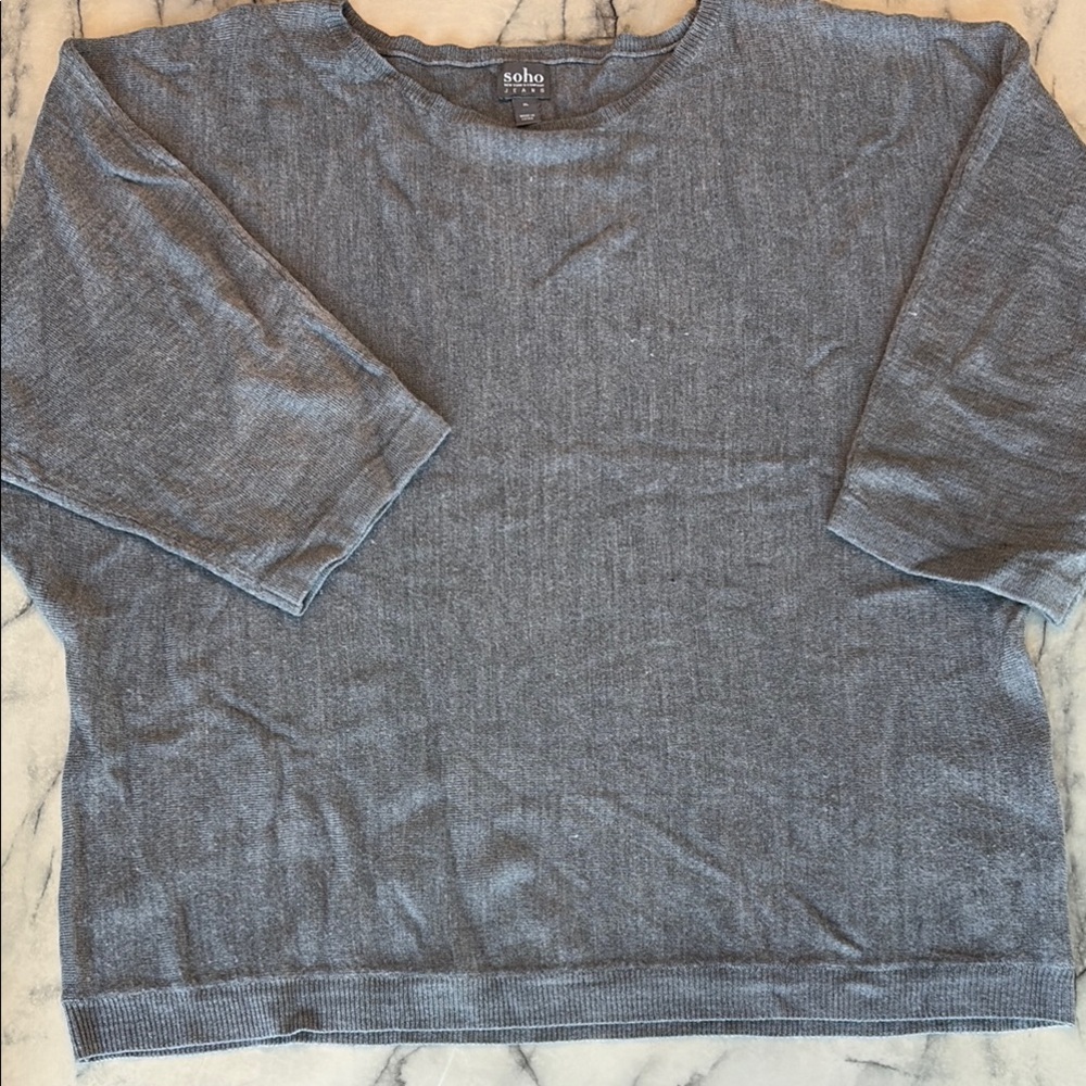 Soho Denim Blue Casual Top